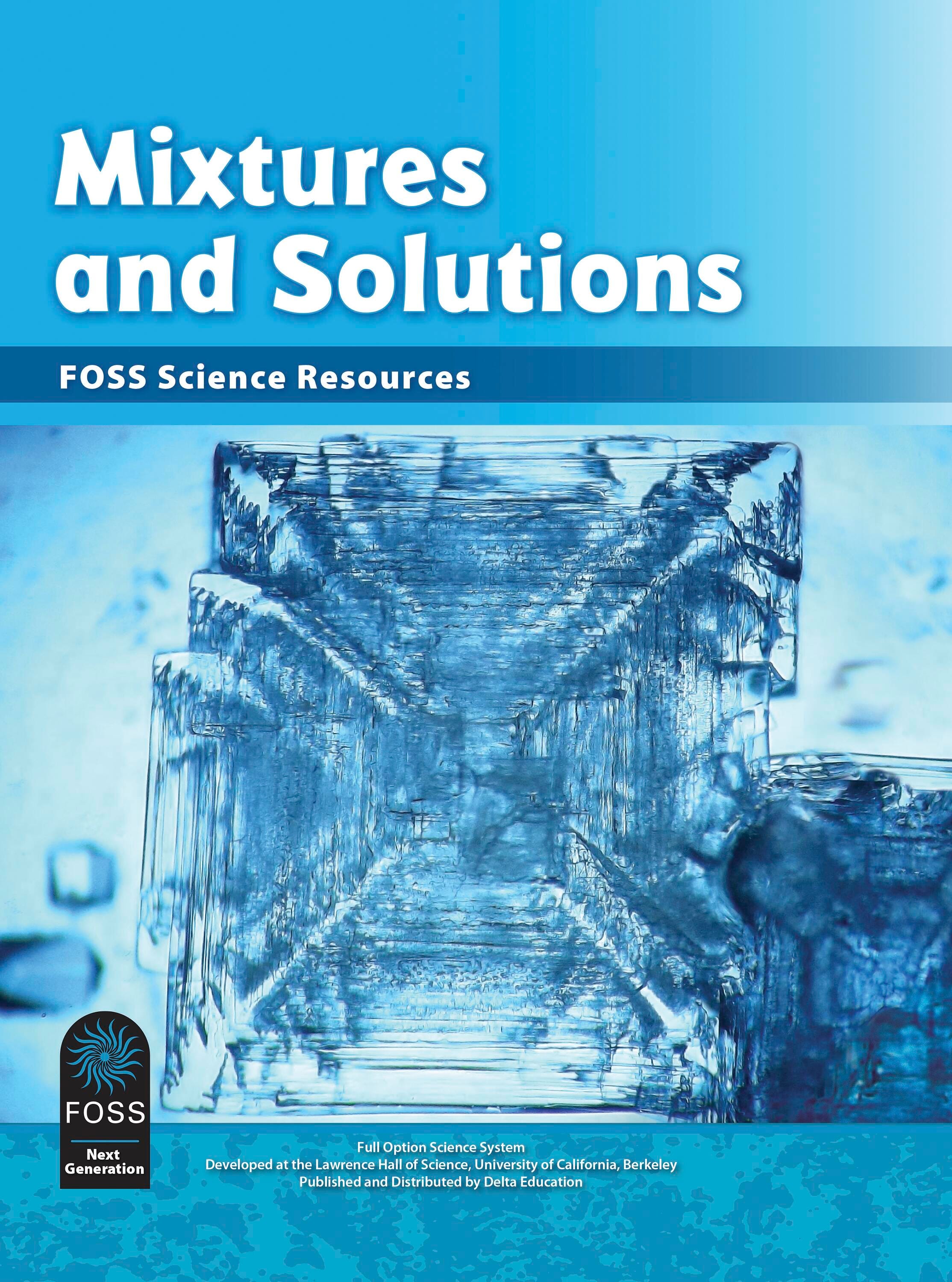 FOSS Next Generation Mixtures and Solutions Science Resources Student Book, Pack of 16, Item Number 1487621