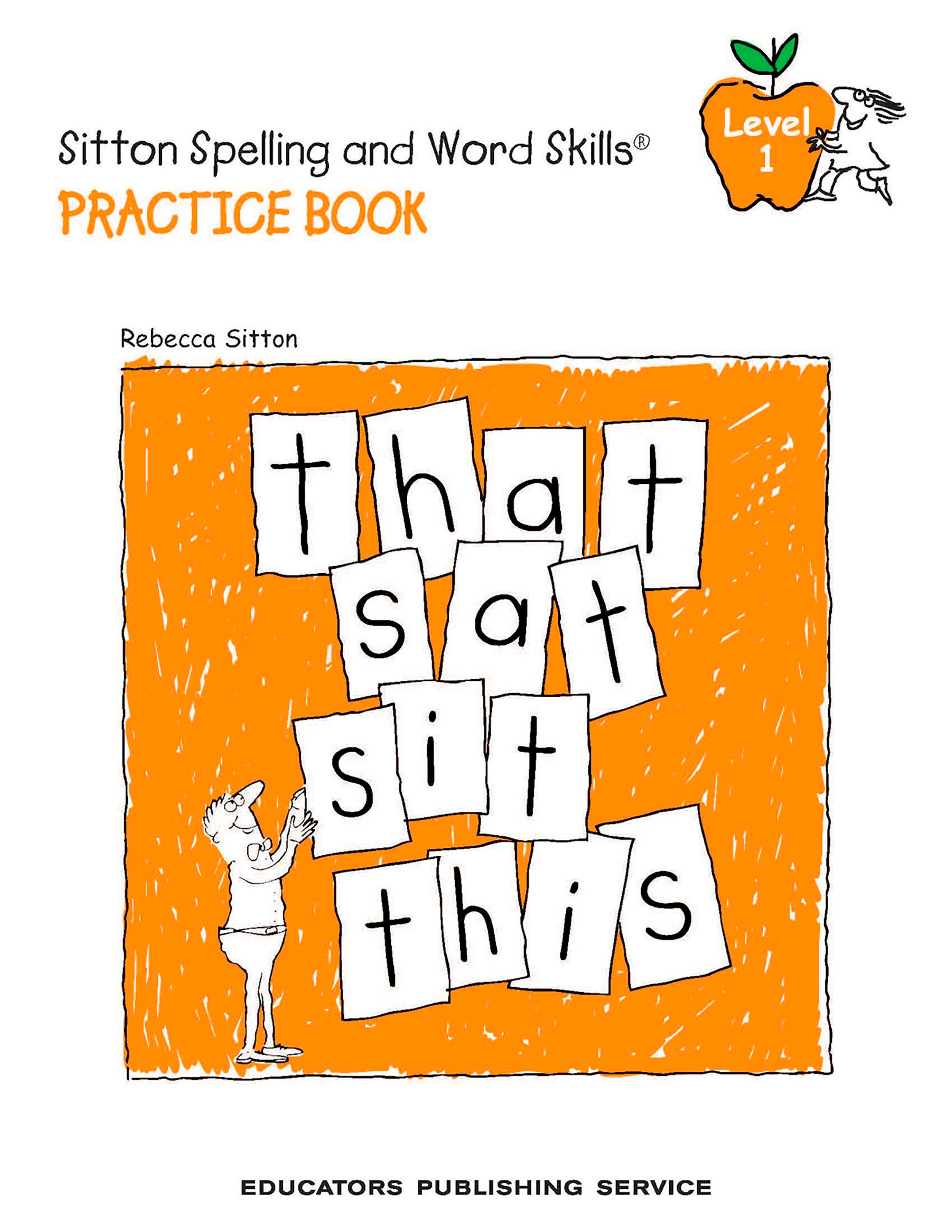 Image for Sitton Spelling Student Practice Books, Grade 1, Set of 5 from School Specialty