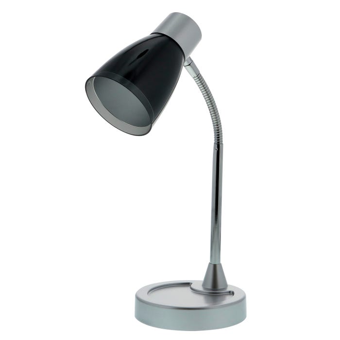 Bostitch Adjustable LED Desk Lamp, 14-1/4 Inches, Silver