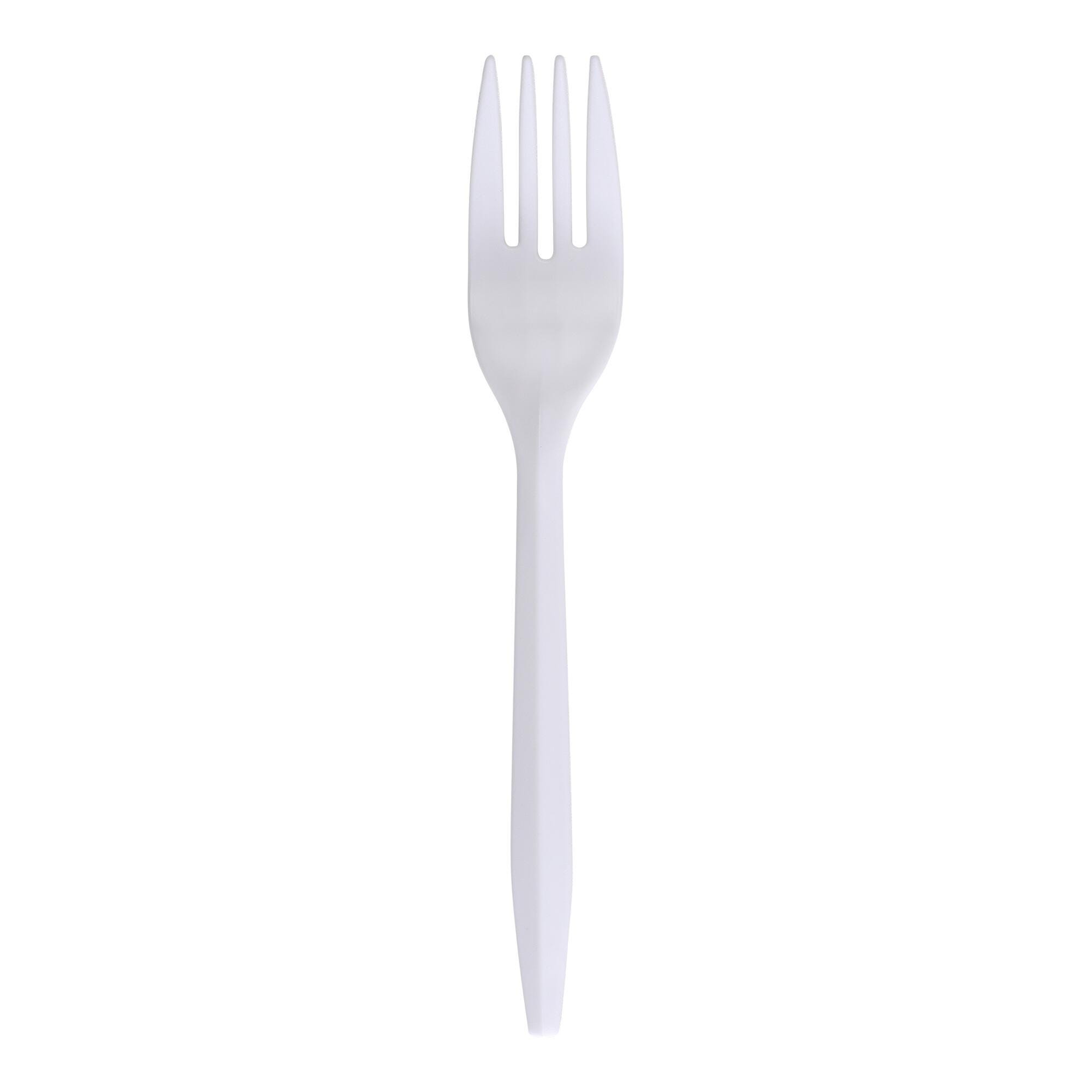 Image for Empress Plastic Forks, Medium Weight, White, Pack of 1000 from School Specialty