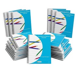 Hammond & Stephens Elementary Writing Journal, 8-1/2 x 11 Inches, 48 Sheets, Pack of 35