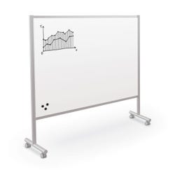 MooreCo Porcelain Markerboard, 48 x 68 Inches