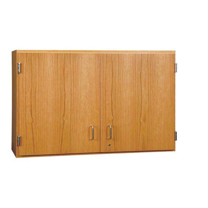 Diversified Spaces Solid Door Wall Cabinet, 36 x 12 x 30 Inches , Oak, Earth-Friendly UV