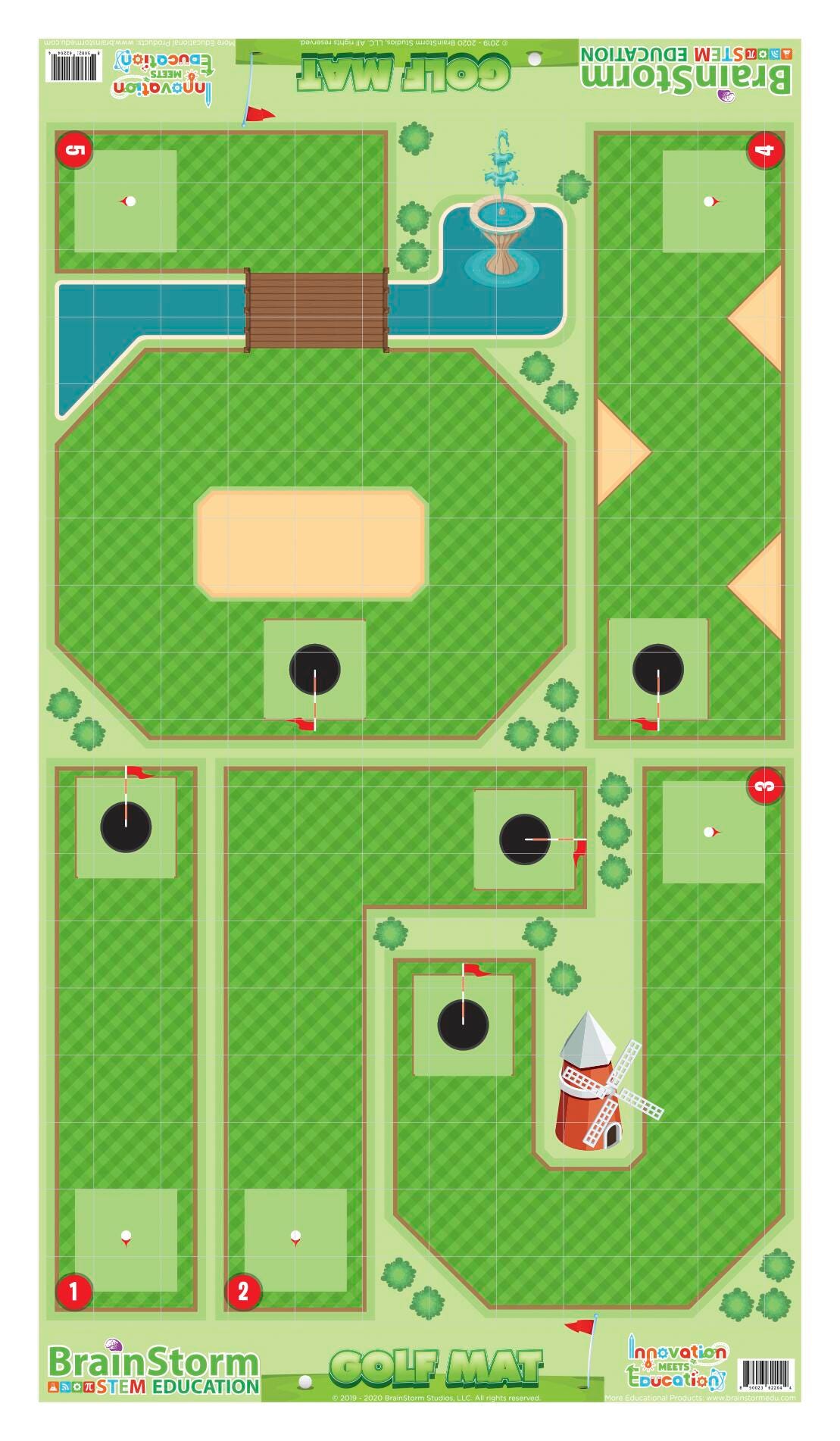 Brainstorm Golf Robotics Mat, Item Number 2102878