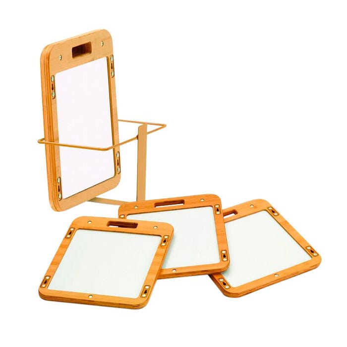 Copernicus Kit for Collaboration Whiteboard, 11 x 11 Inch Writing Surfaces