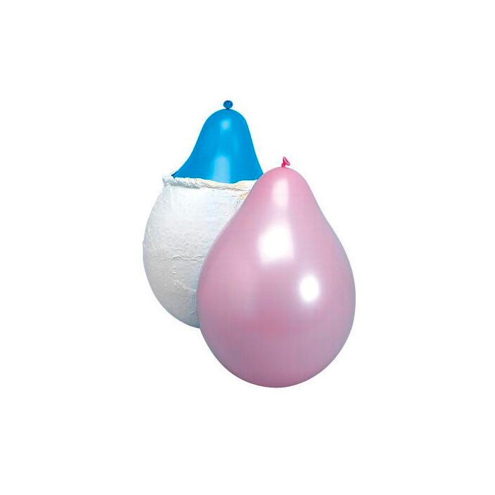 Hygloss Rubber Balloon, 9 Inches, Assorted Colors, Set of 144