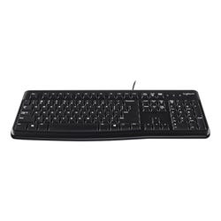 Logitech Keyboard K120 Plug-and-Play USB Keyboard, Black 2135306
