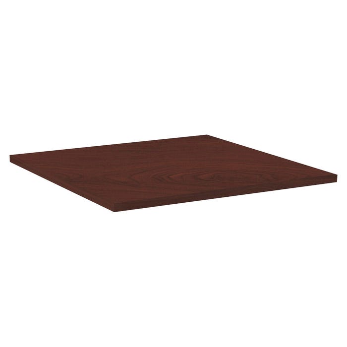 Lorell Hospitality Table Mahogany Square Tabletop, 36 x 36 Inches