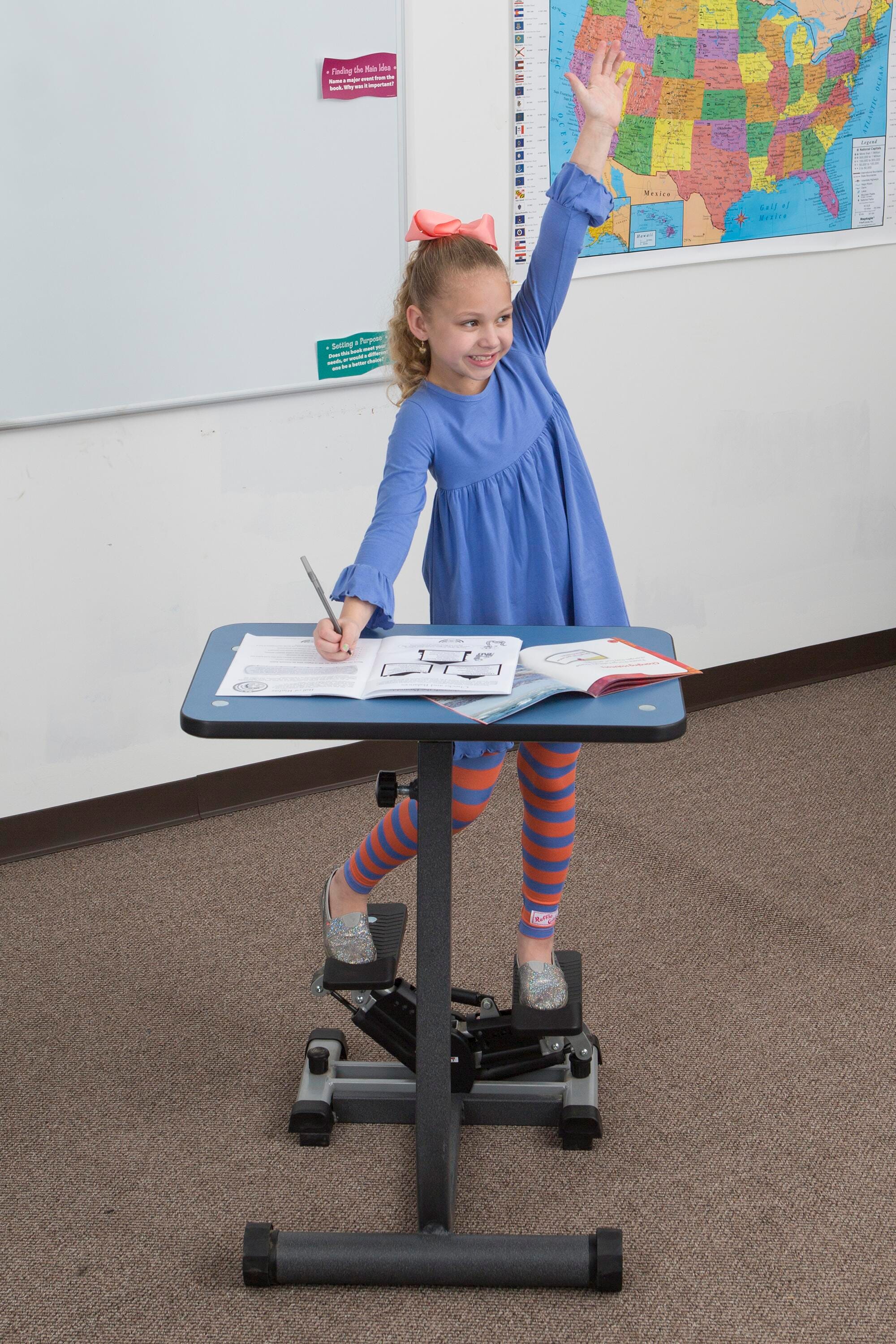 Image for KIDSFIT KC-20 Stepper Desk from School Specialty