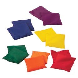 FlagHouse Nylon Beanbag Class Set, Set of 12, Various Colors 2119859