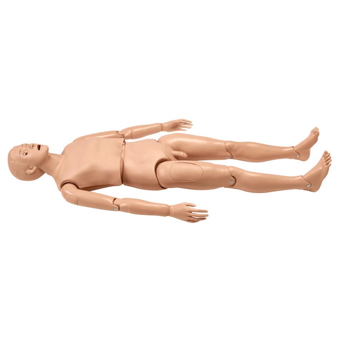 Gaumard Simple Simon Nursing Care Patient Simulator, Light Skin Tone