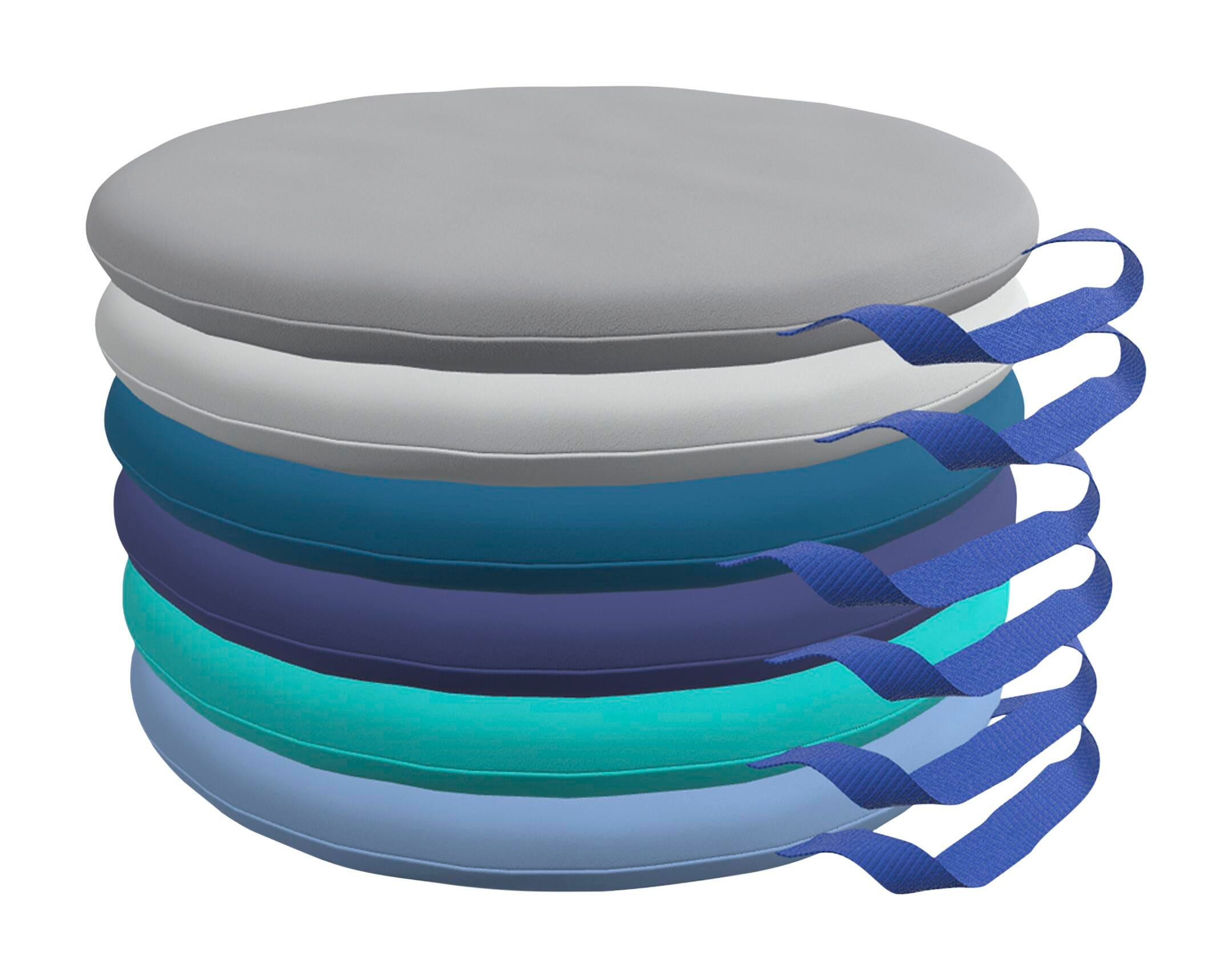 Image for Childcraft Round Cushions, Assorted Colors, Set of 6 from School Specialty