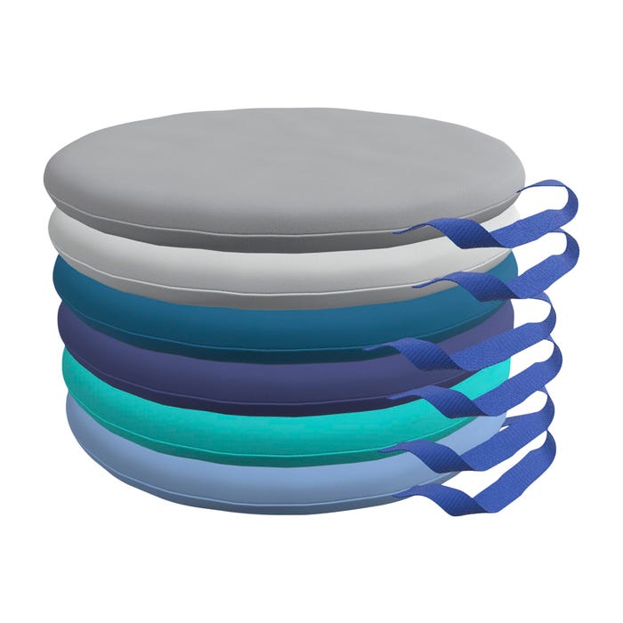 Childcraft Round Cushions, Assorted Colors, Set of 6