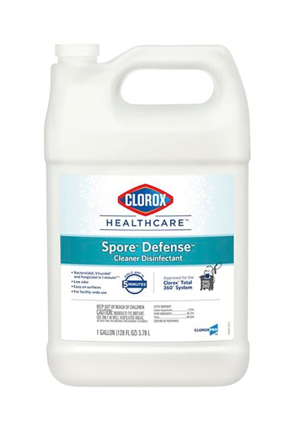 Image for Clorox Spore Defense Disinfectant Cleaner, 4 Quart Bottle from School Specialty
