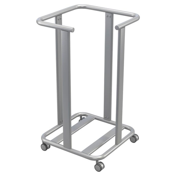 Classroom Select Mobile Floor Pad Cart, Single, 19 x 19 x 35 Inches