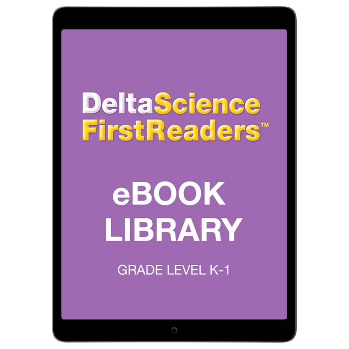 Delta Science First eBooks, 10 Titles, 1 Year Teacher License