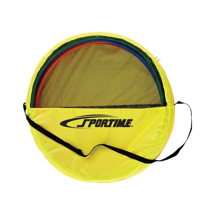 Sportime Hoop Tote-N-Store Bag, Yellow, 30 Inches