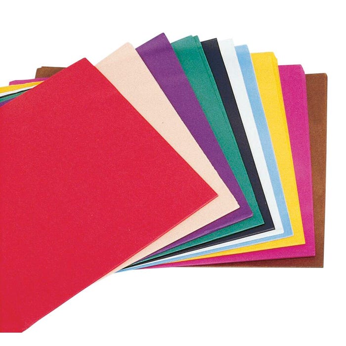 Kolorfast Non-Bleeding Tissue Project Box, 20 x 30 Inches, Assorted Colors, Pack of 240
