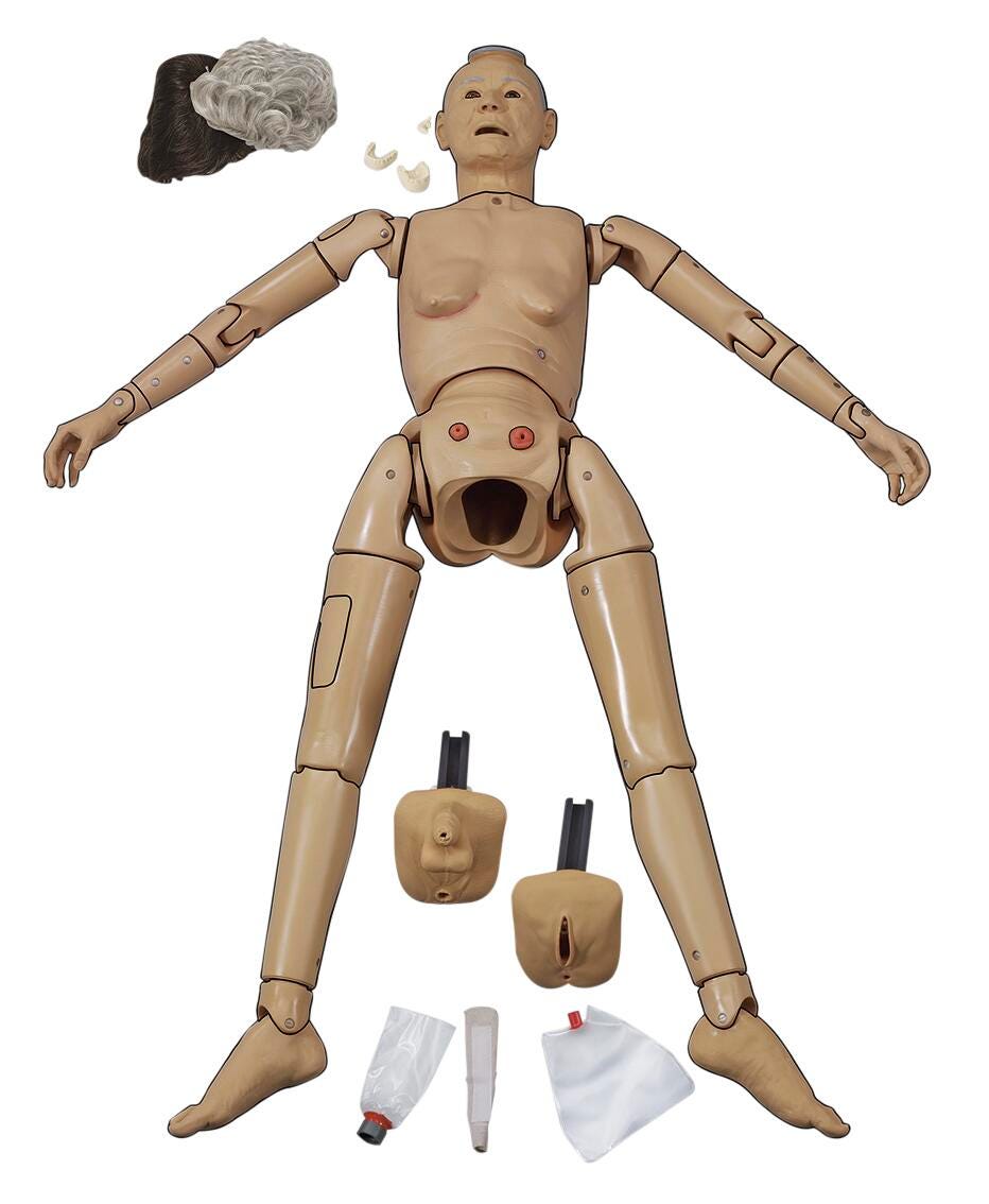 Image for Life/form® GERi™ Complete Nursing Skills Manikin - Light from School Specialty