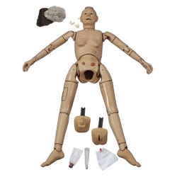 Life/form GERi Complete Nursing Skills Manikin, Light