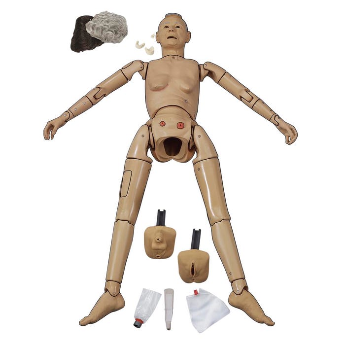 Life/form GERi Complete Nursing Skills Manikin, Light