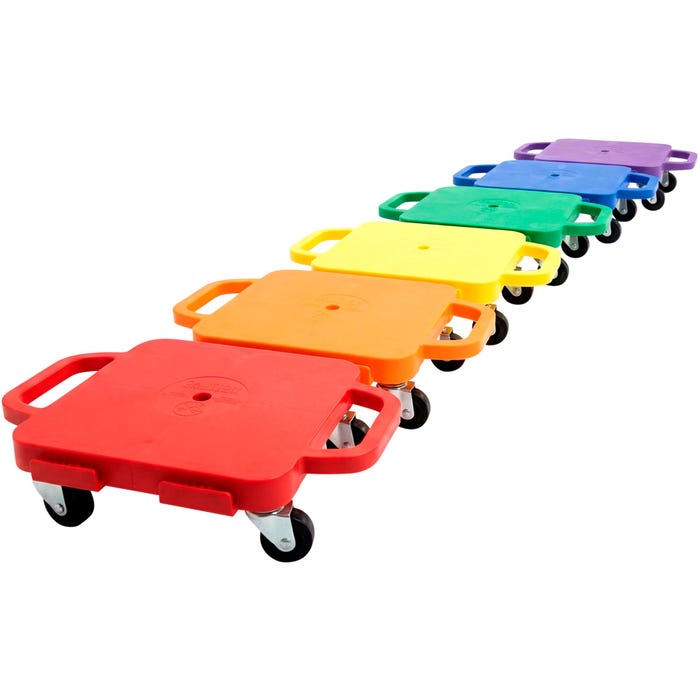 Pull-Buoy Connect-A-Scooters, 12 Inches, Assorted Colors, Set of 6