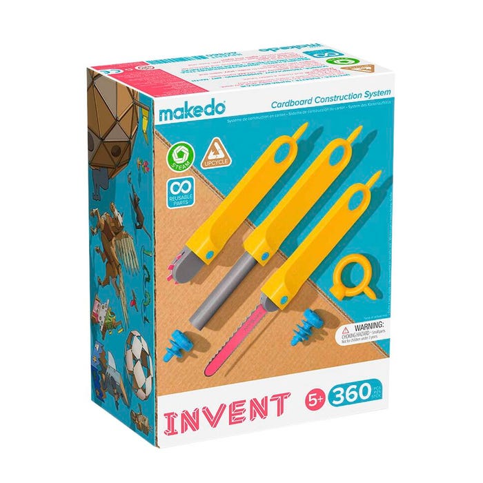 MAKEDO Invent 360-Piece Construction System