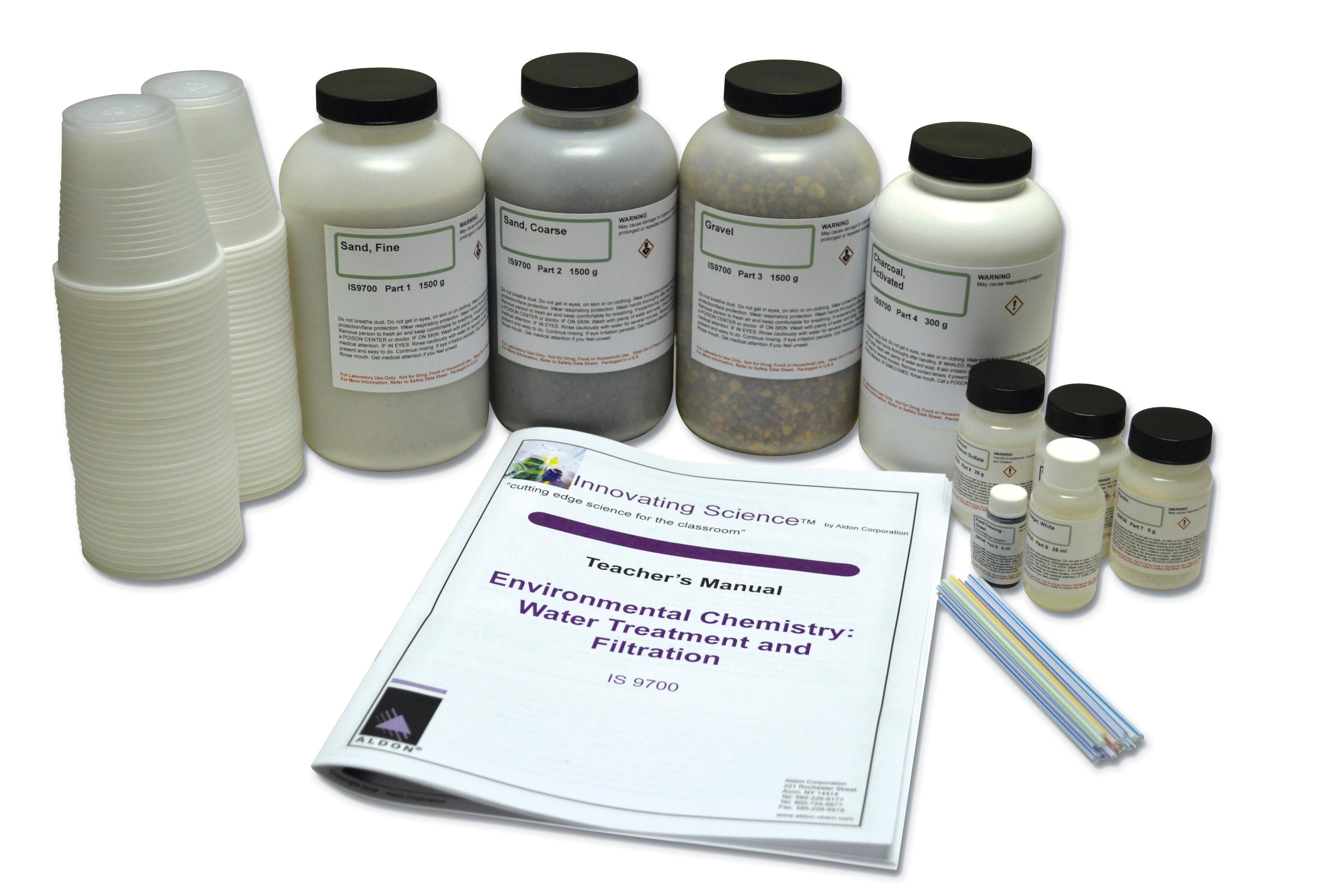 Image for Innovating Science Water Treatment and Filtration Kit from School Specialty