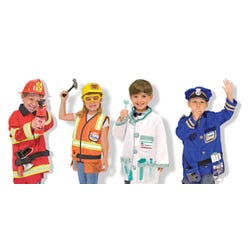 Melissa & Doug Community Worker Role Play Clothing, Set of 4 2139139