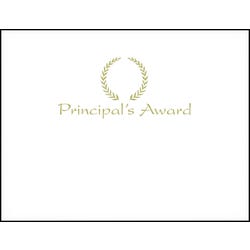Achieve It! Principal's Embossed Award, 11 x 8-1/2 inches, Gold Foil, Pack of 25 2104384