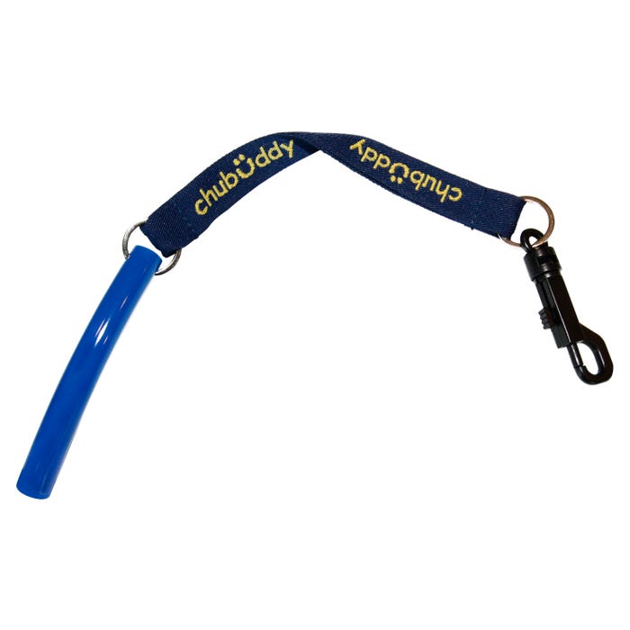 ChuBuddy Big Strong Tube Clip On, 9/16 Inches, Blue