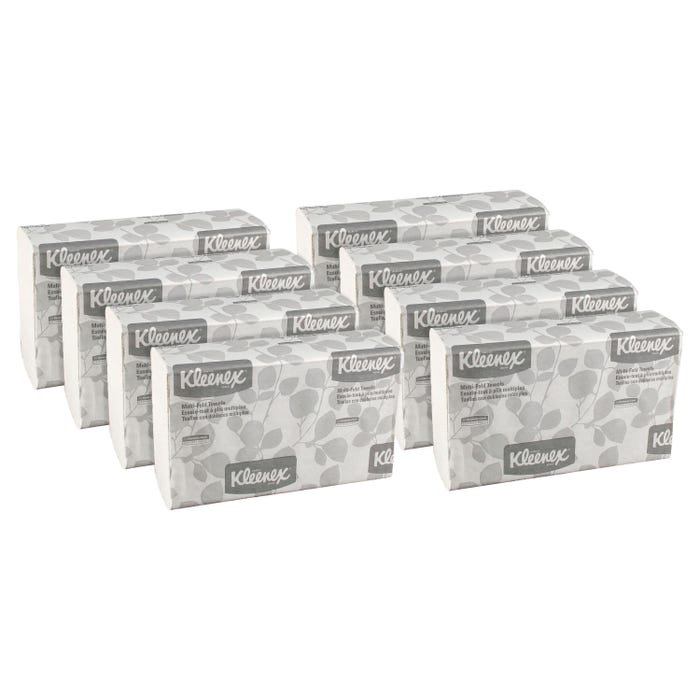 Kleenex Multi-Fold Paper Hand Towels, Pack of 1200