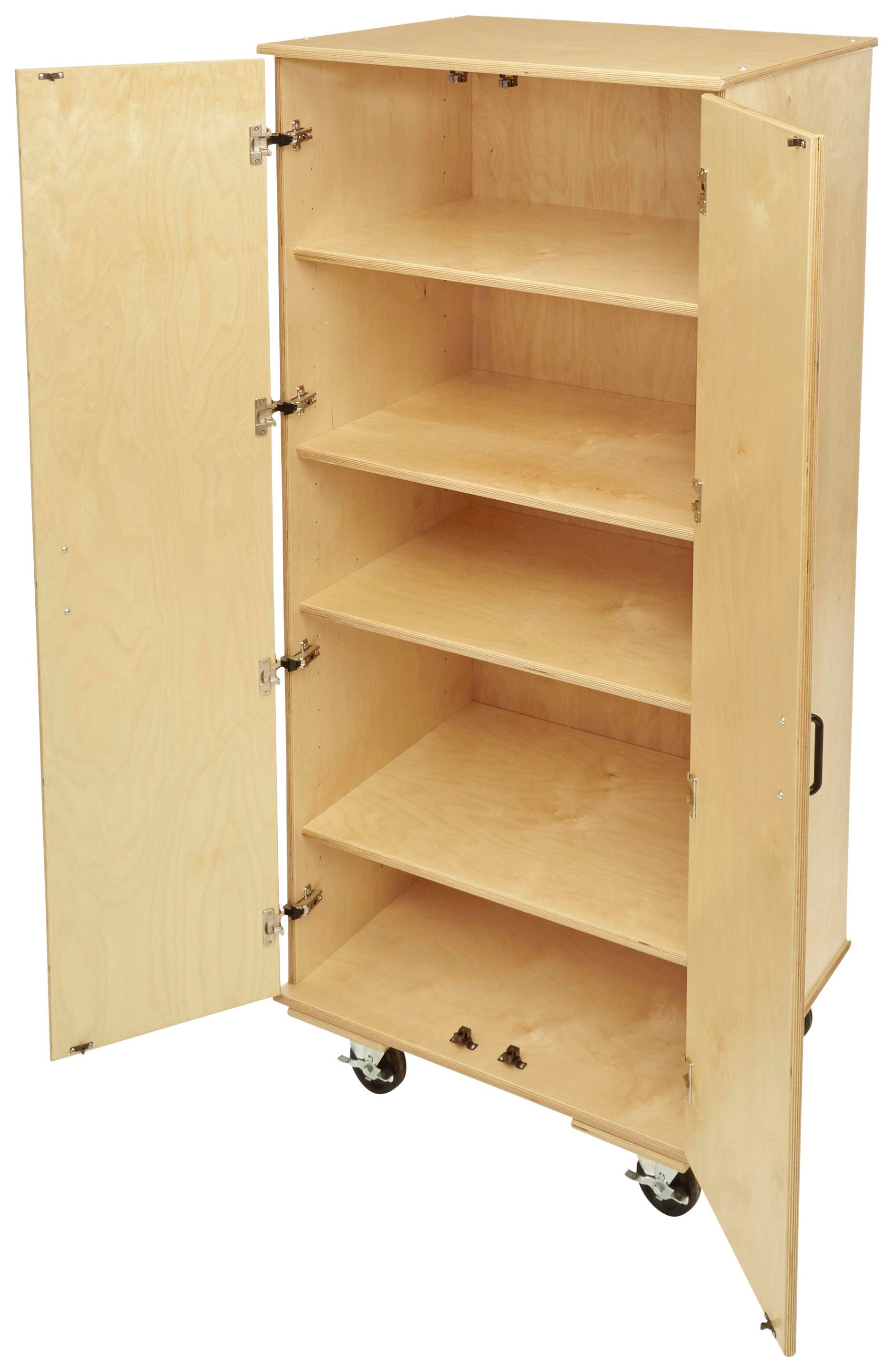 Image for Classroom Select Medium Storage with Adjustable Shelf, 29-1/2 x 24 x 67 Inches from School Specialty