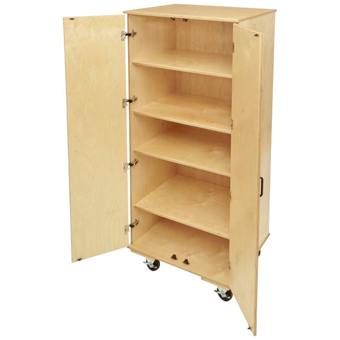 Classroom Select Medium Storage with Adjustable Shelf, 29-1/2 x 24 x 67 Inches