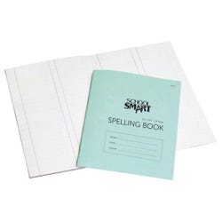 School Smart Spelling Blank Book, 5-1/2 x 8-1/2 Inches, 24 Pages, Pack of 48 085471