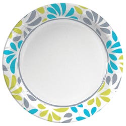 Genuine Joe Paper Plates -- Paper Plate, Soak-Proof, 10"Wx5-1/2"Lx10"H, 125/PK, AST, Item Number 2007524