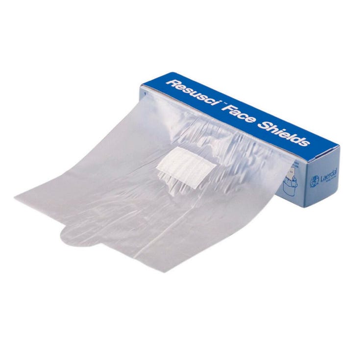 School Health Laerdal Resusci Disposable Faceshield Pack of 36