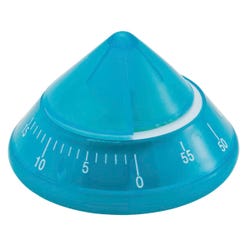 Baumgartens Translucent Conical Timer, Blue, Item Number 1466388