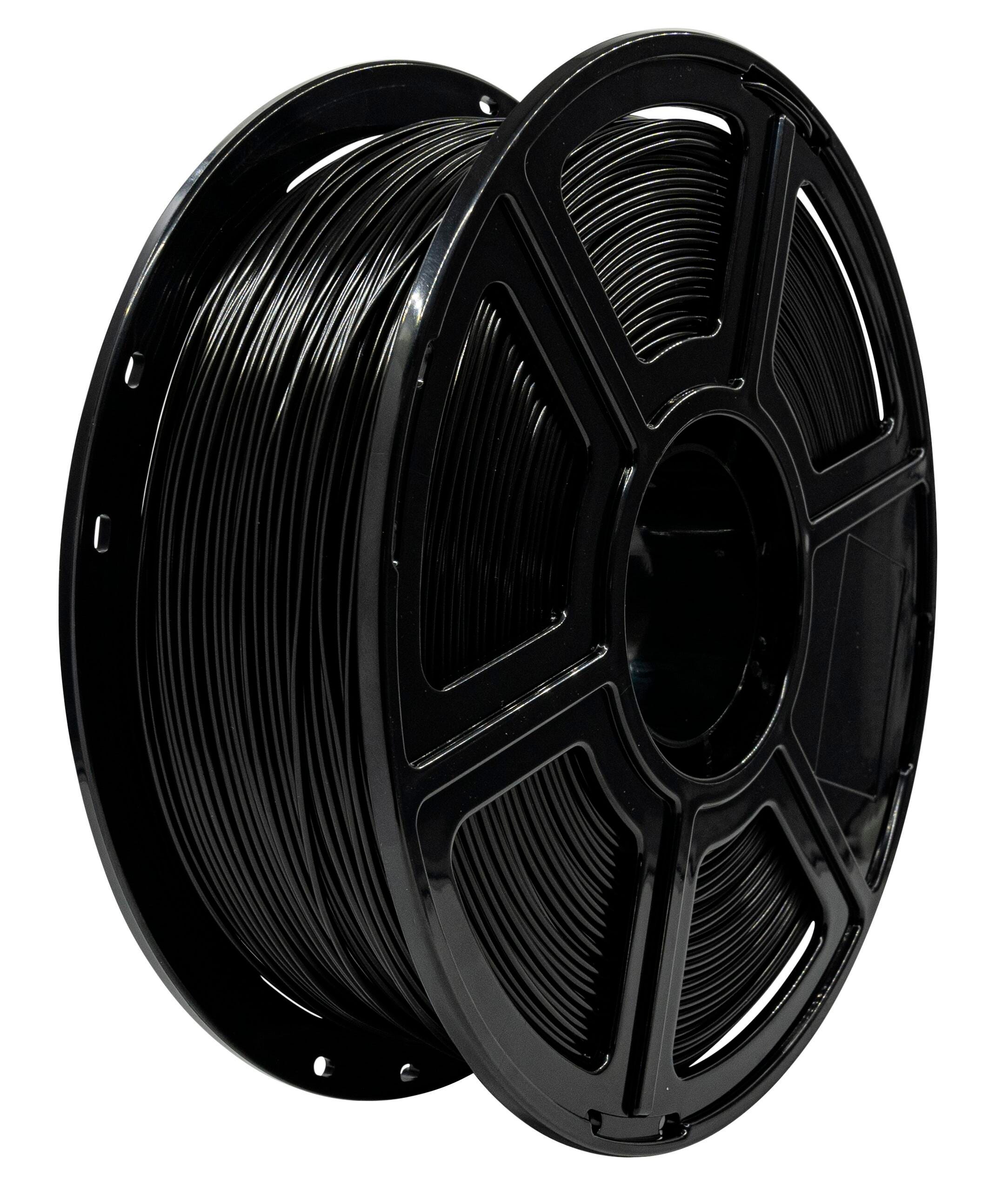 Flashforge Black PLA Filament 1.75mm 1kg 2134505
