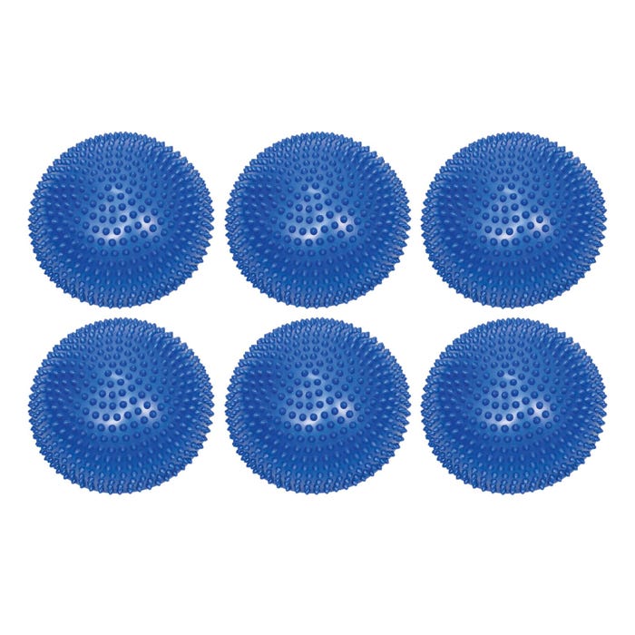 CanDo Inflatable Balance Stones, 14 Inch, Set of 6