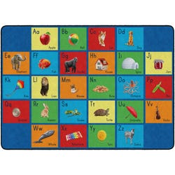 Flagship Carpets See My Alphabet Carpet, Rectangle 4002351