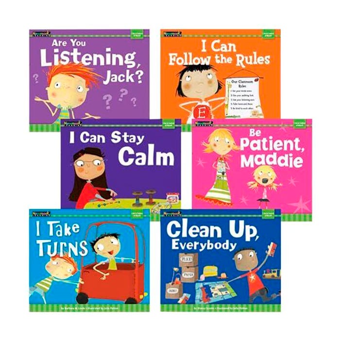 NewMark Learning MySELF I Am In Control of Myself, English, Set of 6
