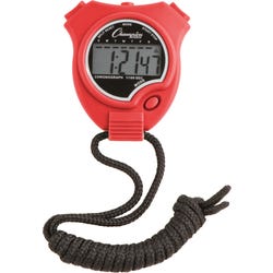 Champion Sports Stopwatch, Red
