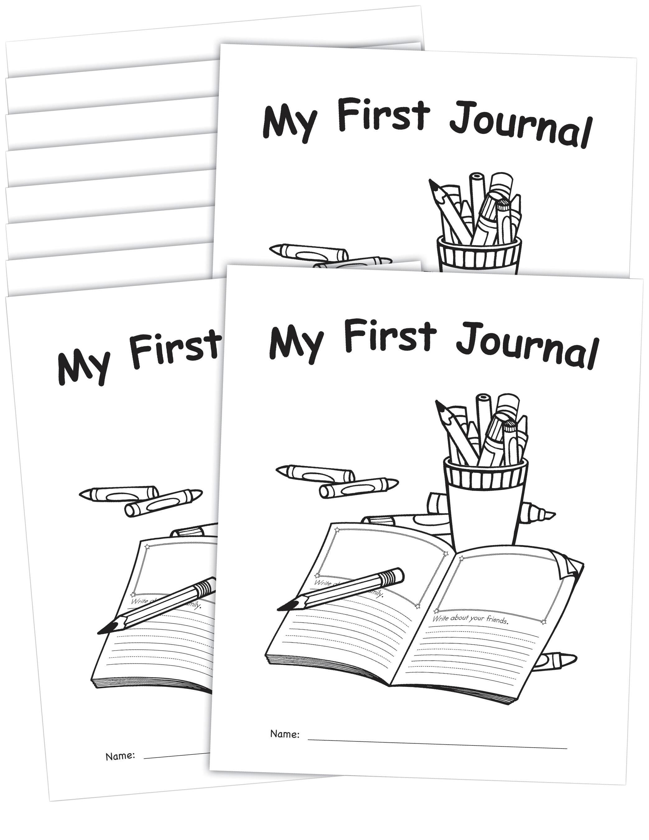 Teacher Created Resource My Own Books: My First Journal, Pack of 10 2104572