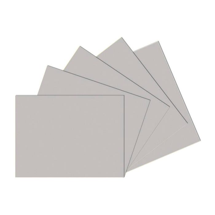 Sax Drawing Paper, 80 lb, 18 x 24 Inches, Pearl Gray, 500 Sheets
