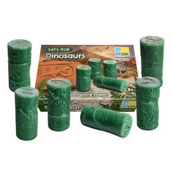 Yellow Door Let's Roll Dinosaurs Rollers, Set of 12 2150986