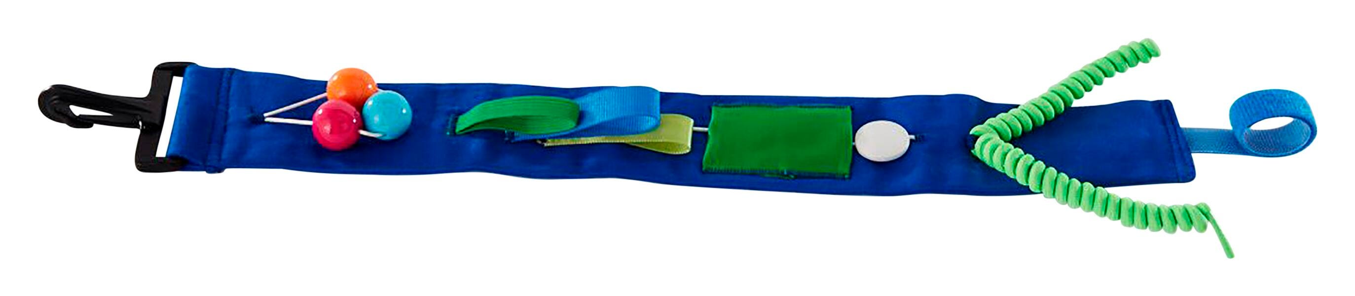 Abilitations Fidget Clip Attachment, 20 x 2 x 1 Inches, Blue, Item Number 2027645