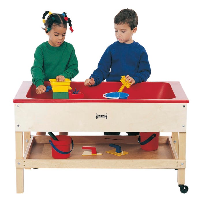Jonti-Craft Sand and Water Table with Shelf, 42 x 23 x 24 Inches