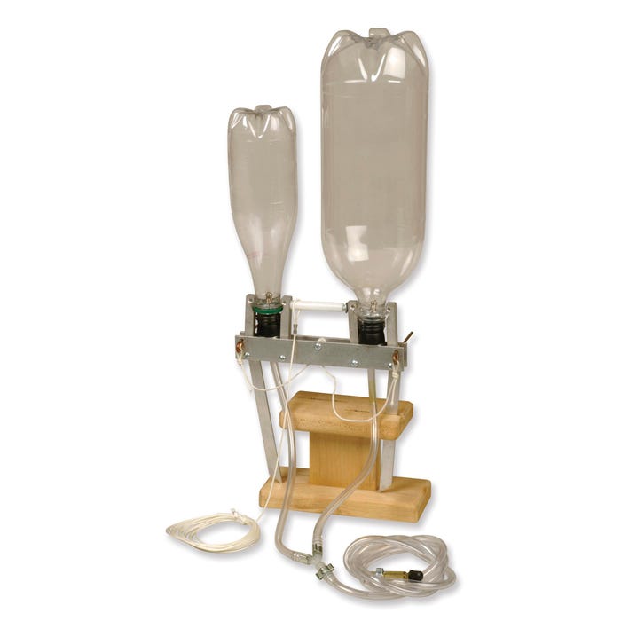 Science First Dual Solid Aluminum Bottle Rocket Launcher