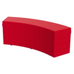 Classroom Select Out2Learn Small Curved Outdoor Seat Bench, 53 x 14 x 18-1/2 Inches 4001275